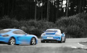 porsche driving
